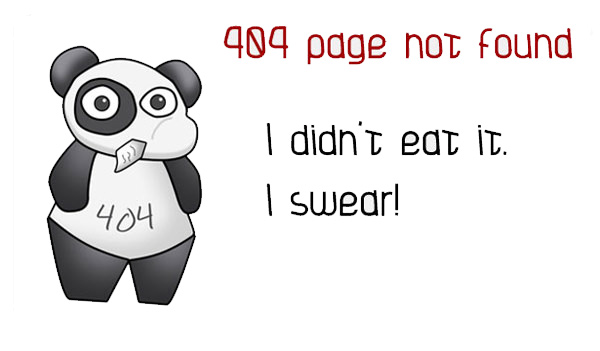 404 page